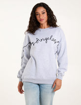 Los Angeles Slogan Sweatshirt