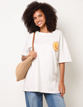 Short Sleeve Back Print T-Shirt