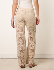 Crochet Flared Trousers