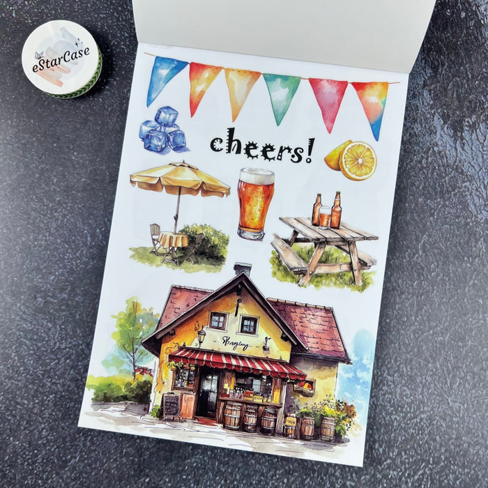 Bubble Feast Sticker Book