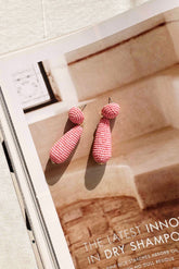 Bubble Pop Earrings - Pink