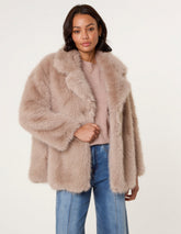 Short Faux Fur Coat