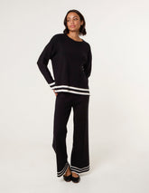 Contrast Colour Co- Ord Set