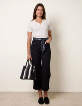 Scarf Belt Trousers