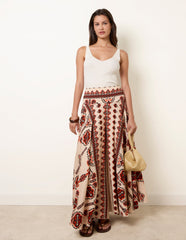 Deep Waist Flowy Pants