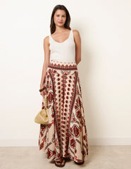 Deep Waist Flowy Pants