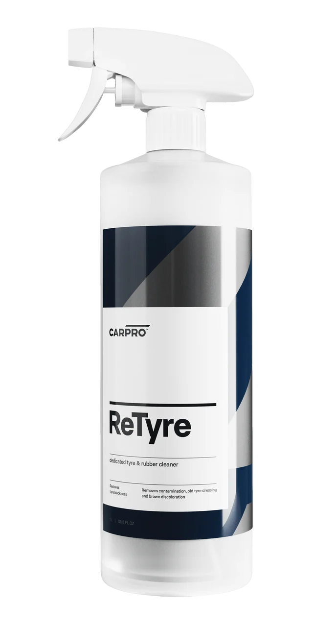 CARPRO ReTyre Tire & Rubber Cleaner 1 Liter (34oz) *New* - Detailing Connect