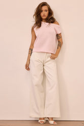 Dance In The Sun Knit Top - Pink