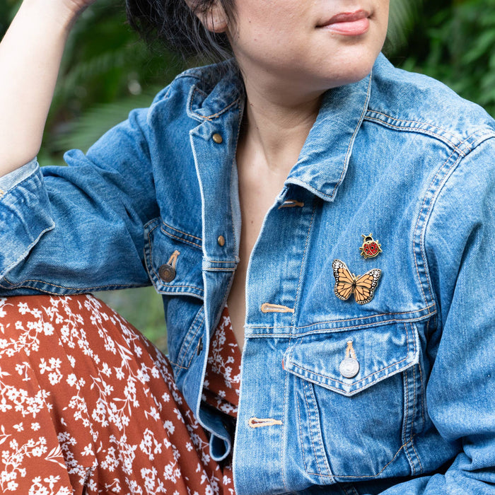 Red Ladybug Pin