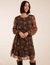 Shirred Mini Dress