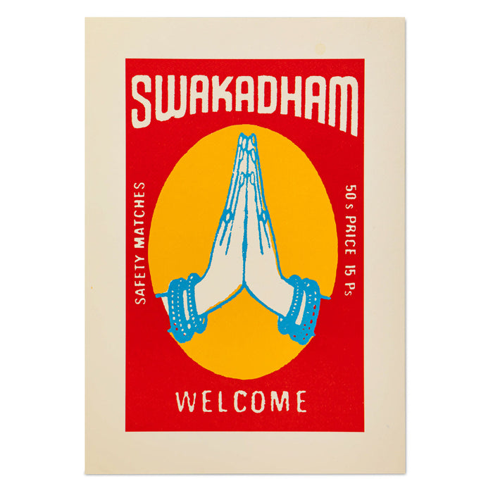 Welcome Hands A3 Print