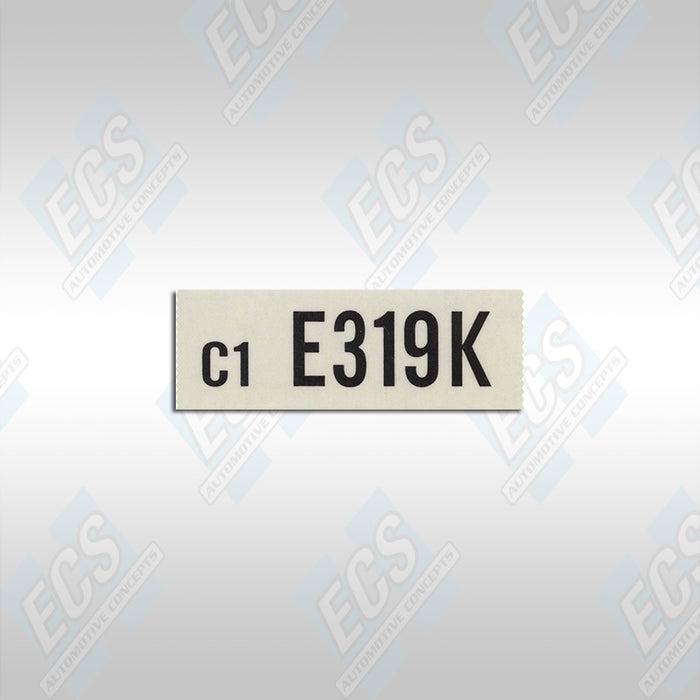 1967 - 390 4V w/ AT (E319A)