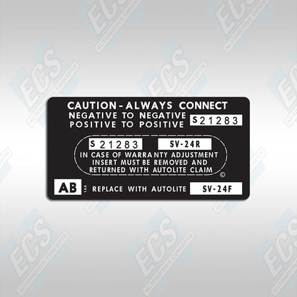 1971 - 24 Series Battery