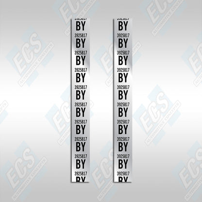 1967-69 Camaro: Rear Leaf Spring Decal (Multiple Options!)
