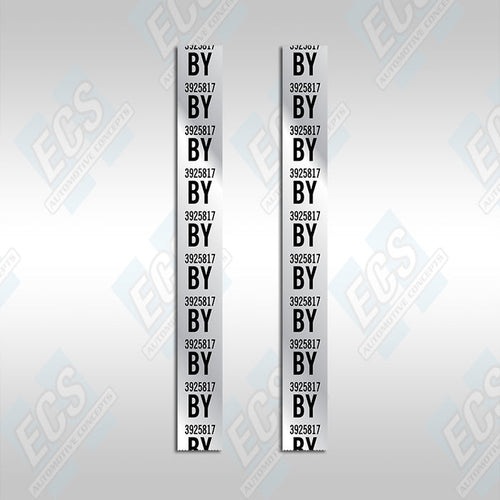 1967-69 Camaro: Rear Leaf Spring Decal (Multiple Options!)