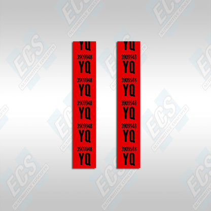 1967-71 GM: Front Coil Spring Decals (Multiple Options!)
