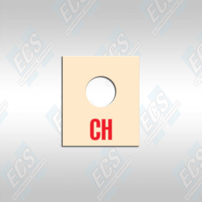 1967-72 GM: Brake Booster Check Valve ID Tag (Multiple Options!)