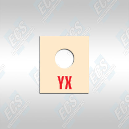 1967-72 GM: Brake Booster Check Valve ID Tag (Multiple Options!)