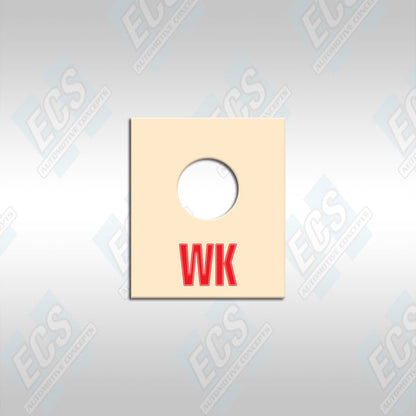 1967-72 GM: Brake Booster Check Valve ID Tag (Multiple Options!)