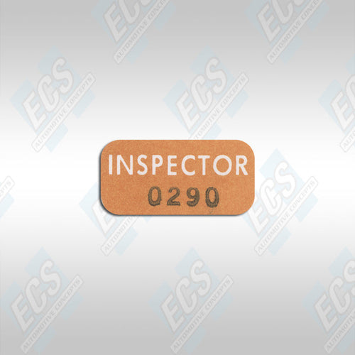 1968-71 Mopar Alternator Inspection Decal (Multiple Options!)