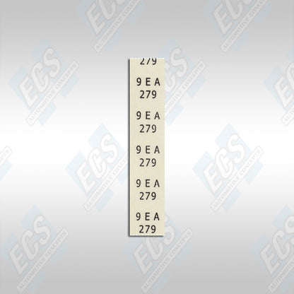 1969-70 Mustang: Date Coded Tag (Multiple Options!)