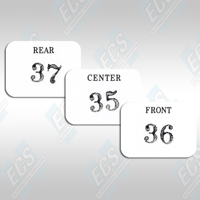 1971: All Six Pack w/ AT (#36 front; #35 center; #37 rear)