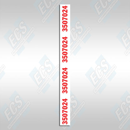 1971: 3.54 Ratio Gears w/ Power Brakes - E Body Cars (Chrysler #3507024)