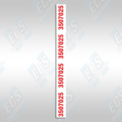 1971: 3.54 Ratio Gears w/ Manual Brakes - E Body Cars (Chrysler #3507025)