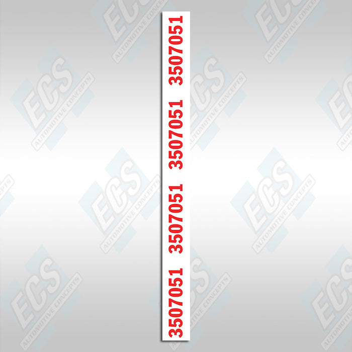 1971: 3.54 Ratio Gears w/ Power Brakes - B Body Cars (Chrysler #3507051)