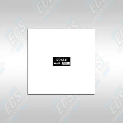 1970-71 Ford 351 Engines: Fuel Pump Label