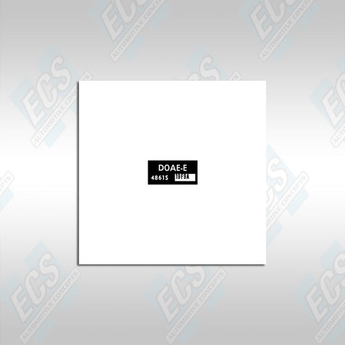 1970-71 Ford 351 Engines: Fuel Pump Label