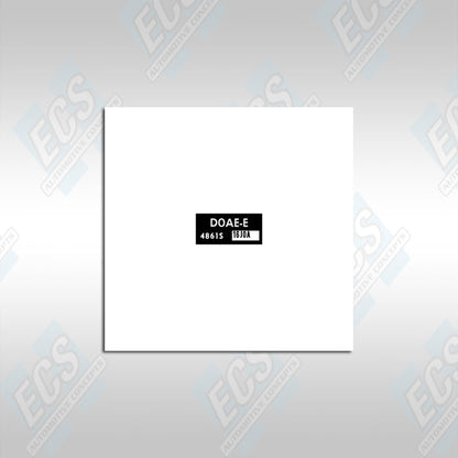 1970-71 Ford 351 Engines: Fuel Pump Label
