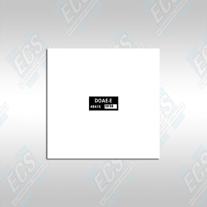 1970-71 Ford 351 Engines: Fuel Pump Label