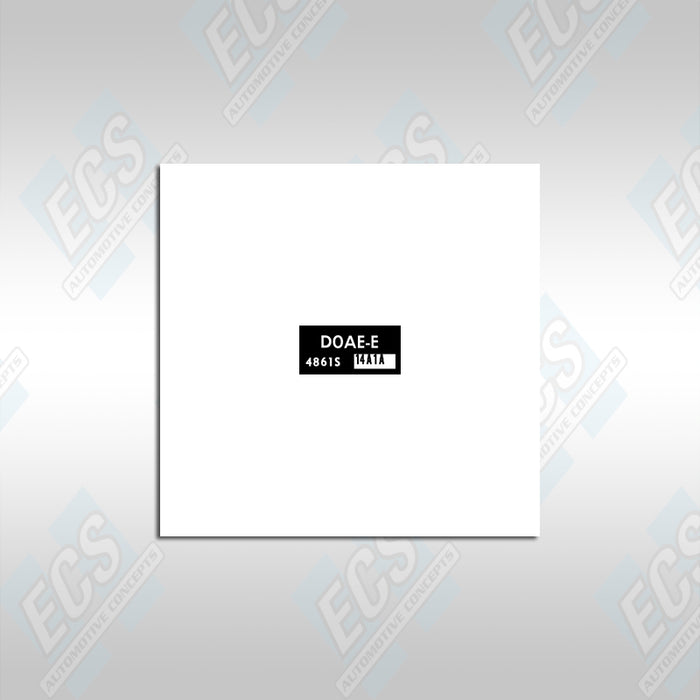 1970-71 Ford 351 Engines: Fuel Pump Label