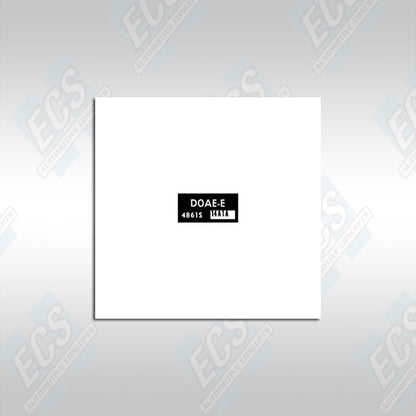 1970-71 Ford 351 Engines: Fuel Pump Label