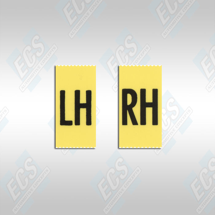 1970 Mustang: Rear Side Market Housing Light Decals