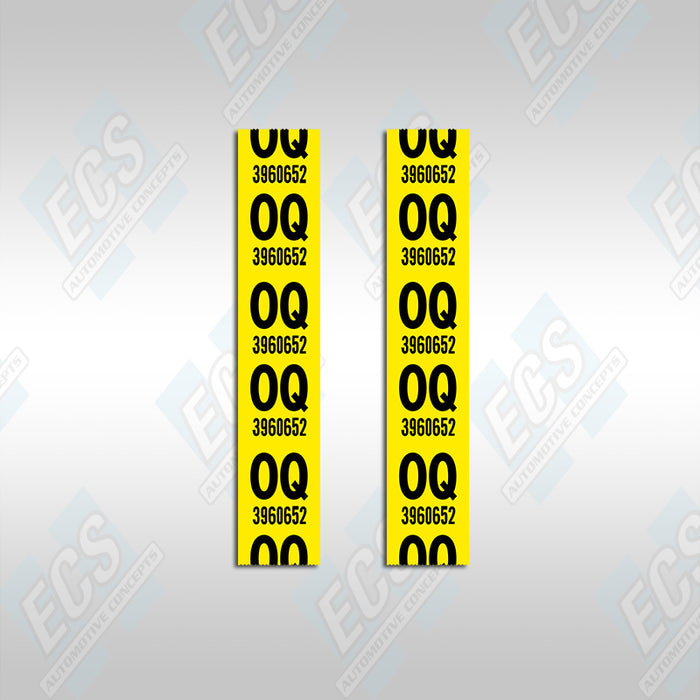 1971 Chevelle: Rear Leaf Spring Decal