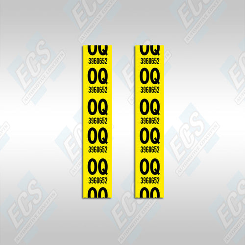 1971 Chevelle: Rear Leaf Spring Decal