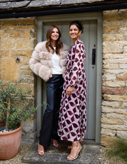 PU Wide Leg Trousers