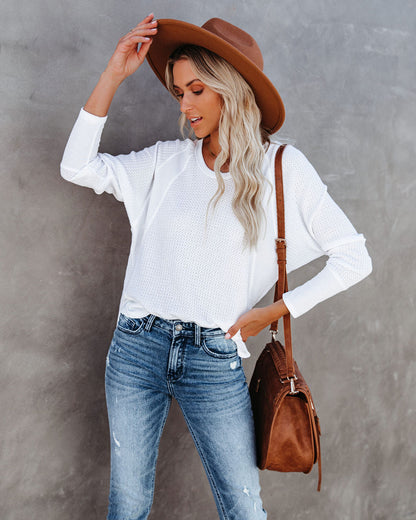 Breckenridge Thermal Contrast Top - White