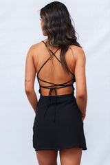 Mazy Mini Dress - Black