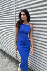 Jill Maxi Dress - Blue