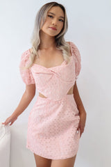 Rory Mini Dress - Pink