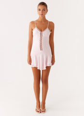Roya Mini Dress - Pink