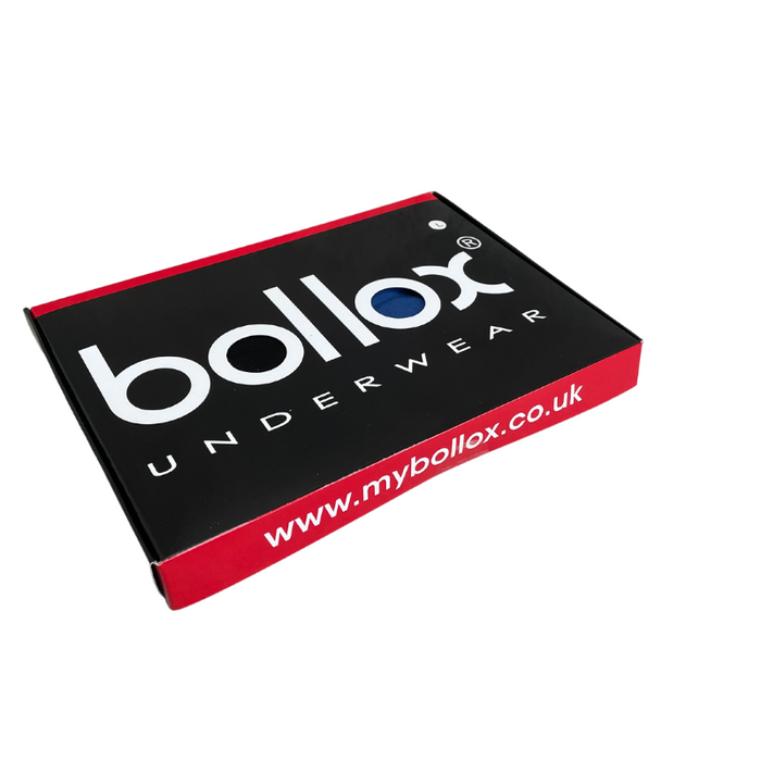 Black & Blue Duo Tone Set - Men's cotton boxer shorts (2Pack) bollox.