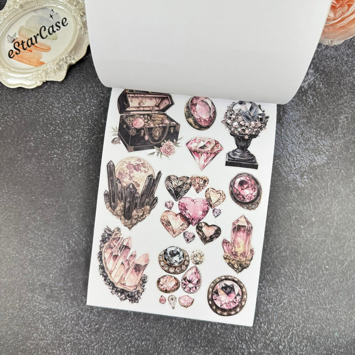 Black Pink Sticker Book