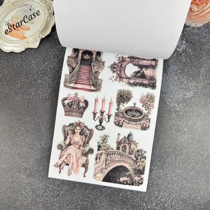 Black Pink Sticker Book