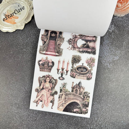Black Pink Sticker Book