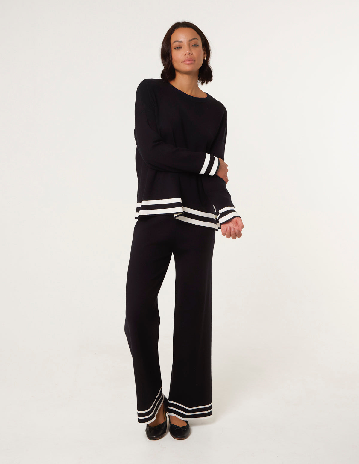 Contrast Colour Co- Ord Set