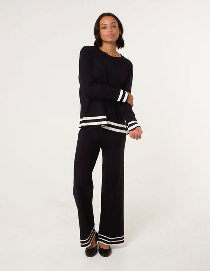 Contrast Colour Co- Ord Set